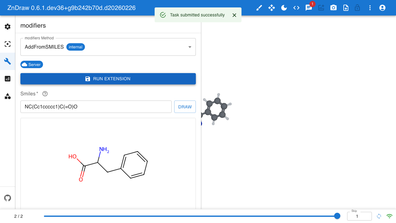 Molecule builder