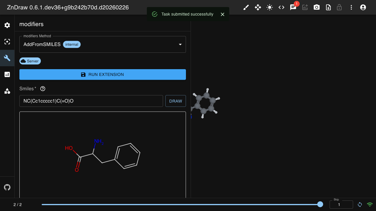 Molecule builder