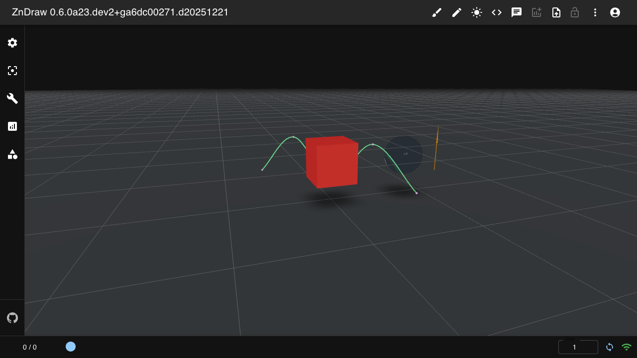 Geometries in scene