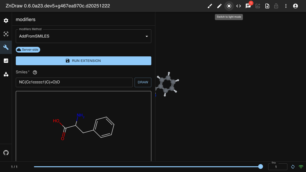 Molecule builder